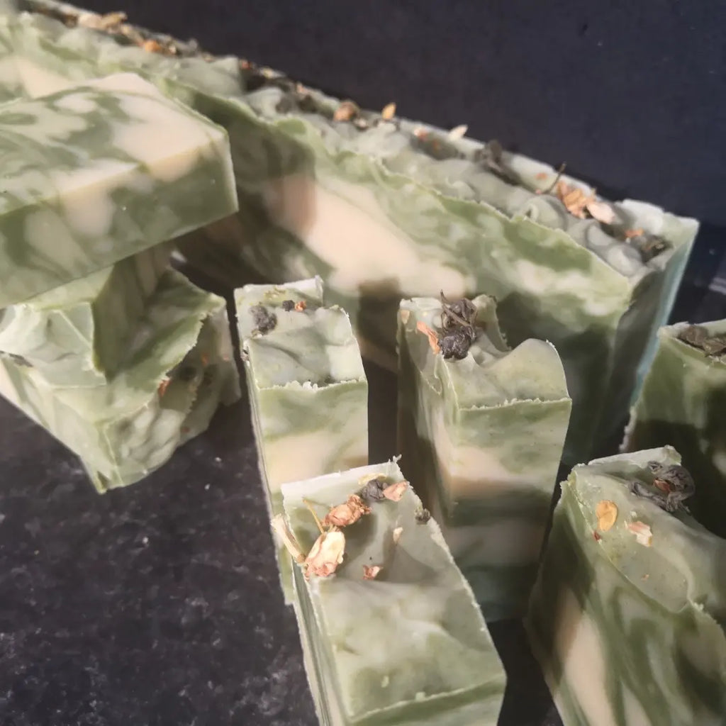 Chamomile Green Tea & Jasmine Vegan Soap