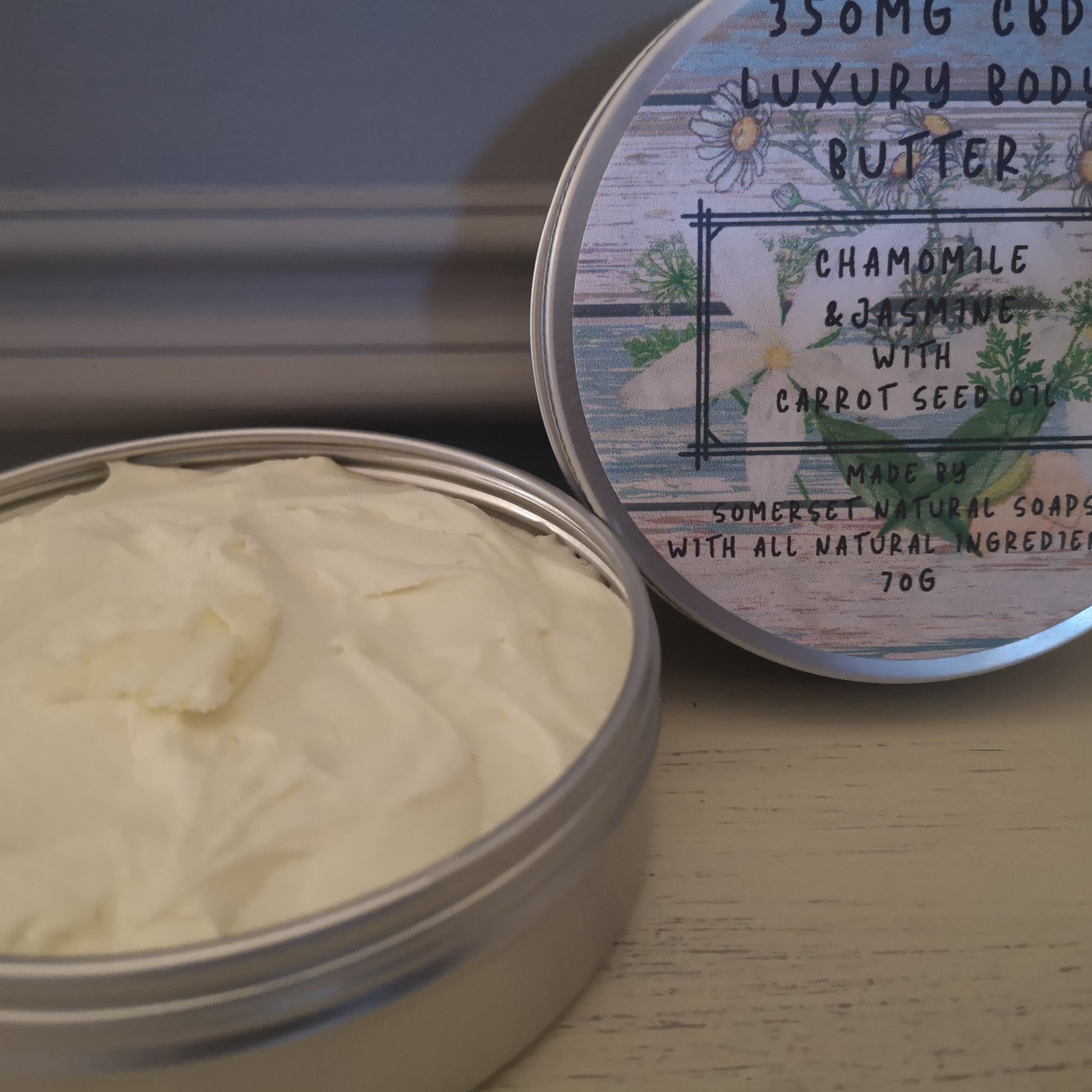 Chamomile & Jasmine Luxury CBD Body Butter