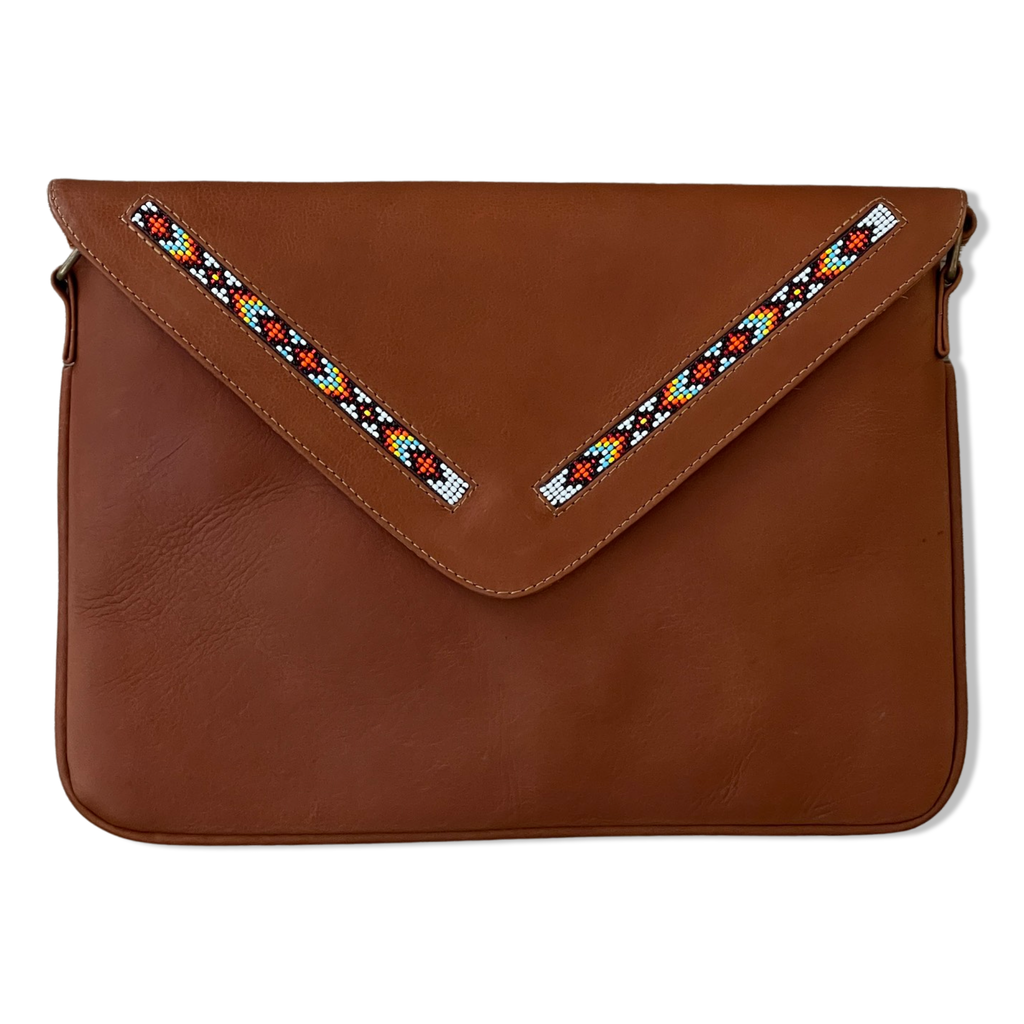 *IMPERFECT* Leather Envelope Crossbody Purse