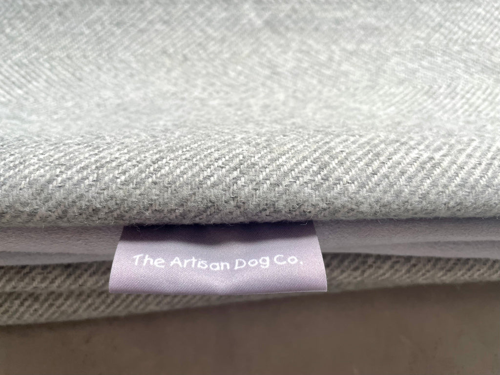 Handcrafted Pet Blanket Throw and Sofa Protector in Herringbone