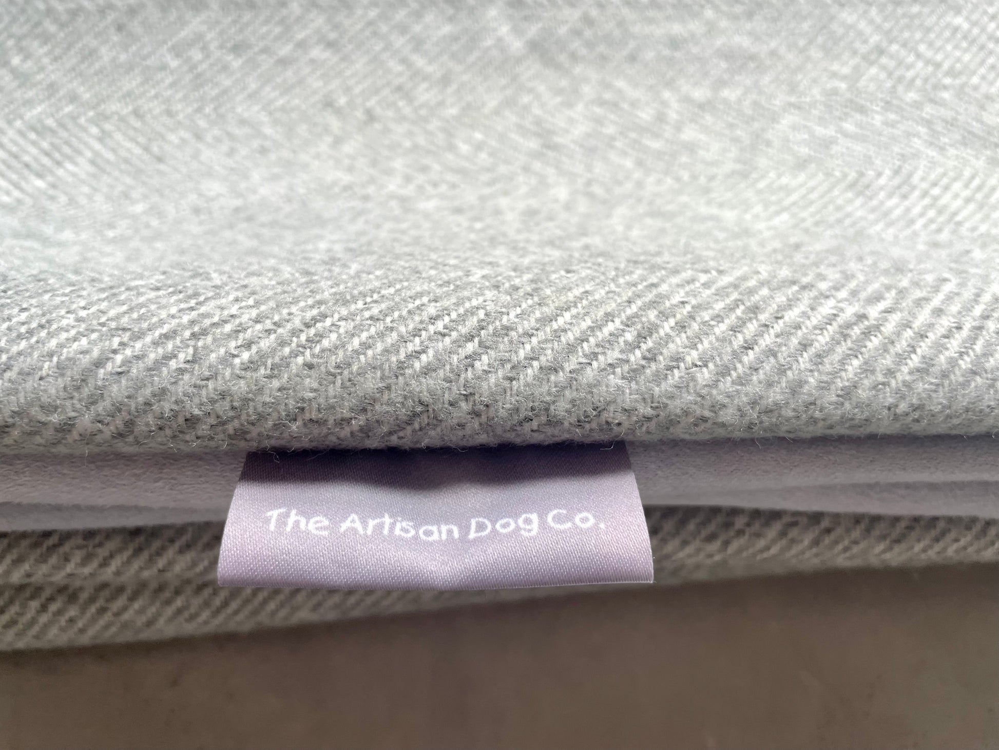 Handcrafted Pet Blanket Throw and Sofa Protector in Herringbone