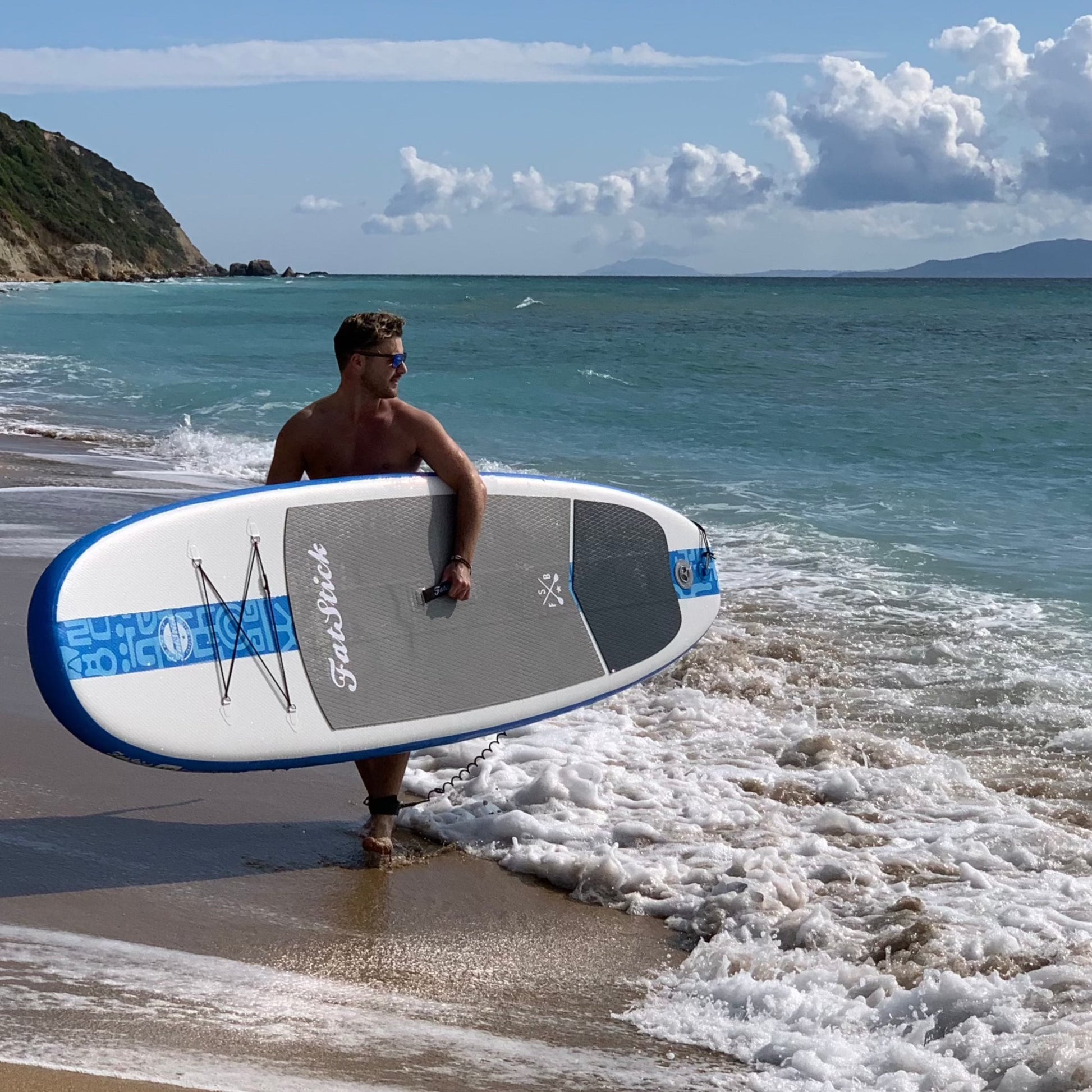 10 foot 6 inch Inflatable Stand Up Paddle Board with Kayak Seat