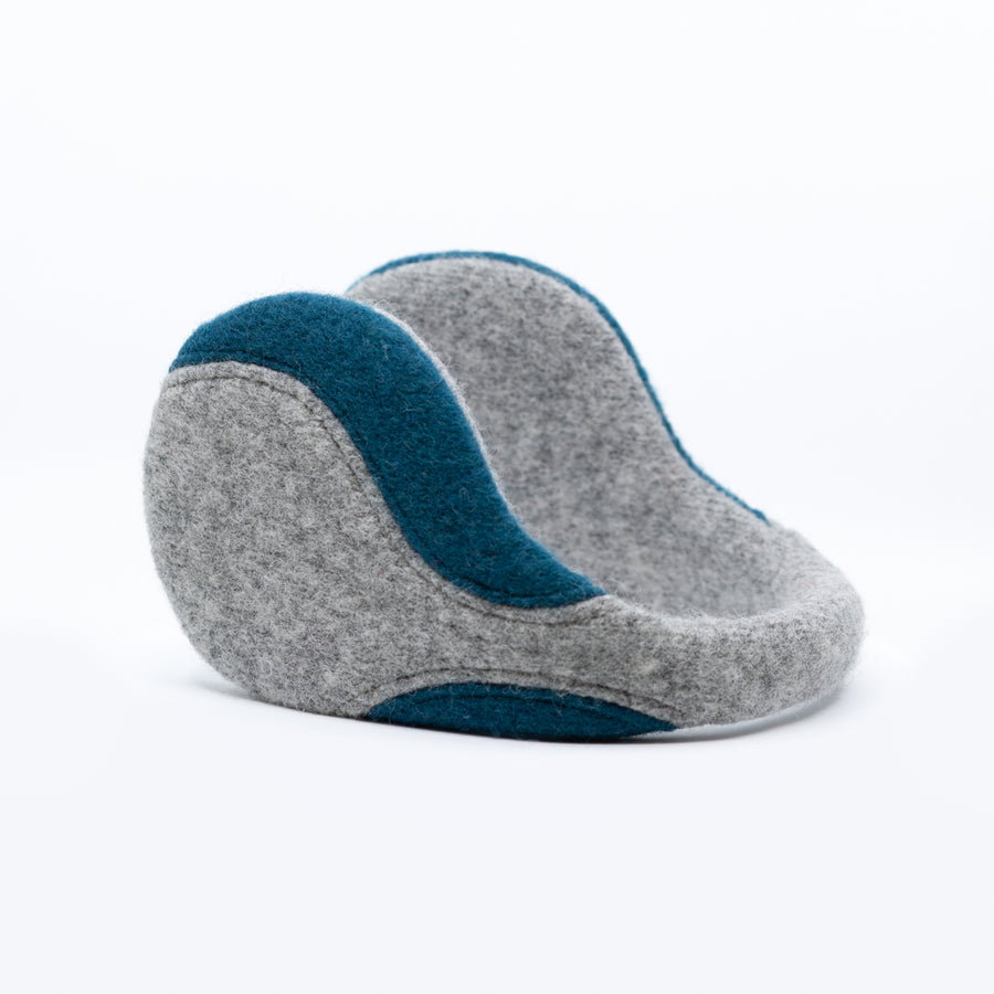 100% Wool Earmuffs with 3D-Printed Frame – Cozy & Lightweight by HERTTA at brixbailey.com