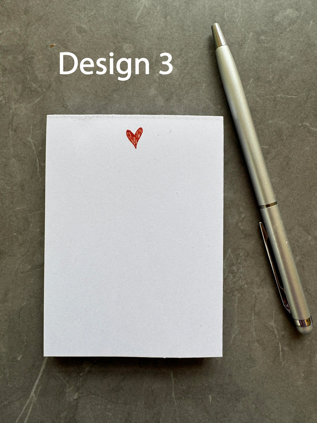 Love Heart Notepads Set of 50 Pages