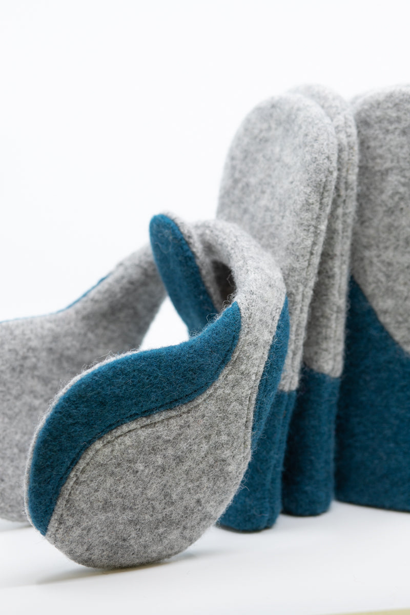 100% Wool Earmuffs with 3D-Printed Frame – Cozy & Lightweight by HERTTA at brixbailey.com