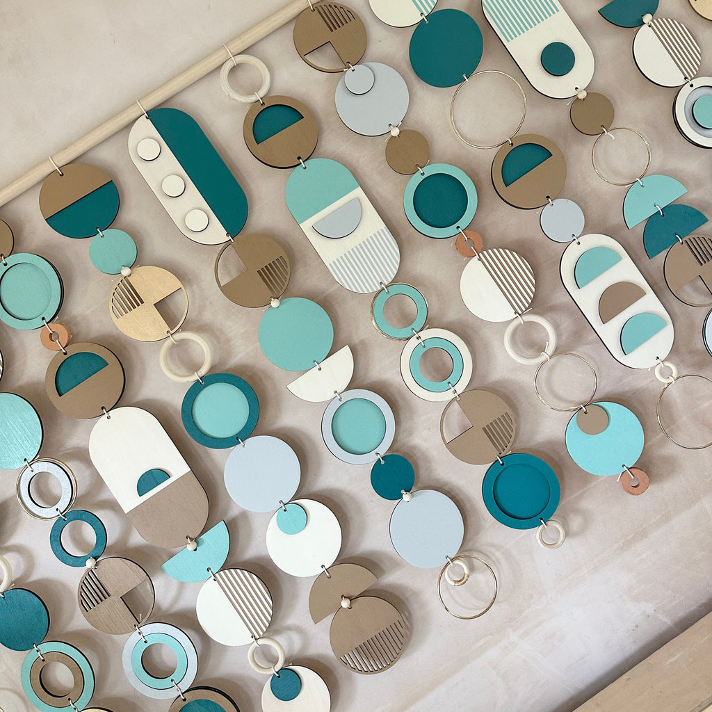 Blue Costal Wall Art - Home Decor - Huge Centre Piece Art - Wall Tapestry - Tapestry - Blue Art