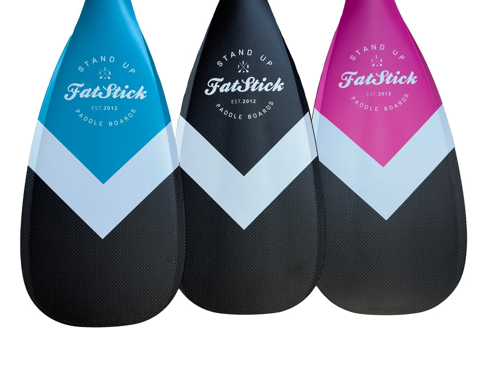 3 Piece Full Carbon Paddle Board Paddle with Free Bag