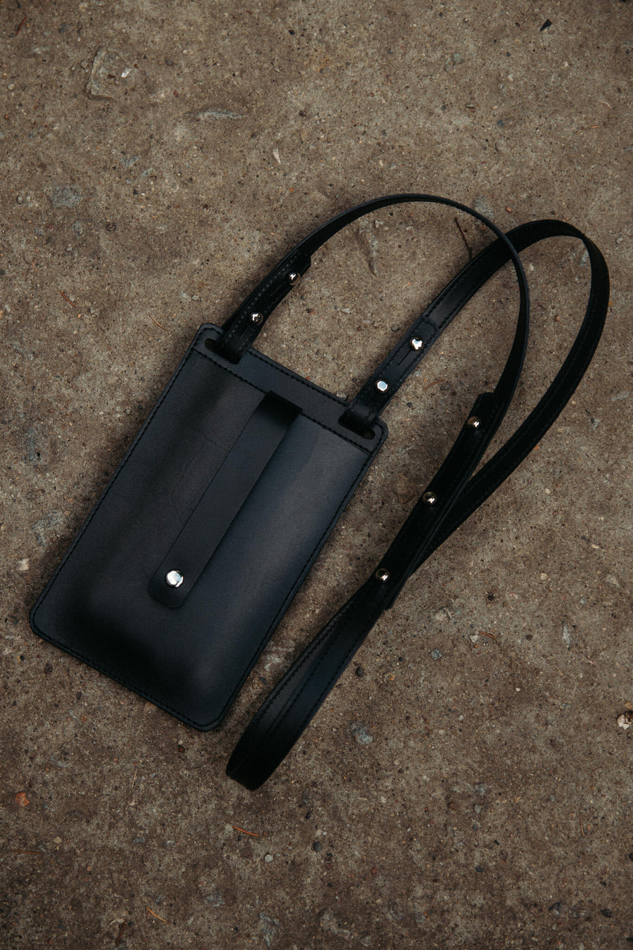 By Your Side Leather Phone Bag – Secure & Eco-Conscious Style by Stella Soomlais at brixbailey.com