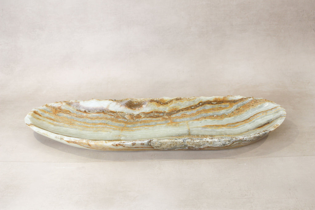 Premium Onyx Bowl Raw Edge POB 17