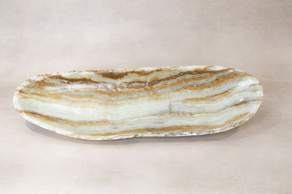 Premium Onyx Bowl Raw Edge POB 17