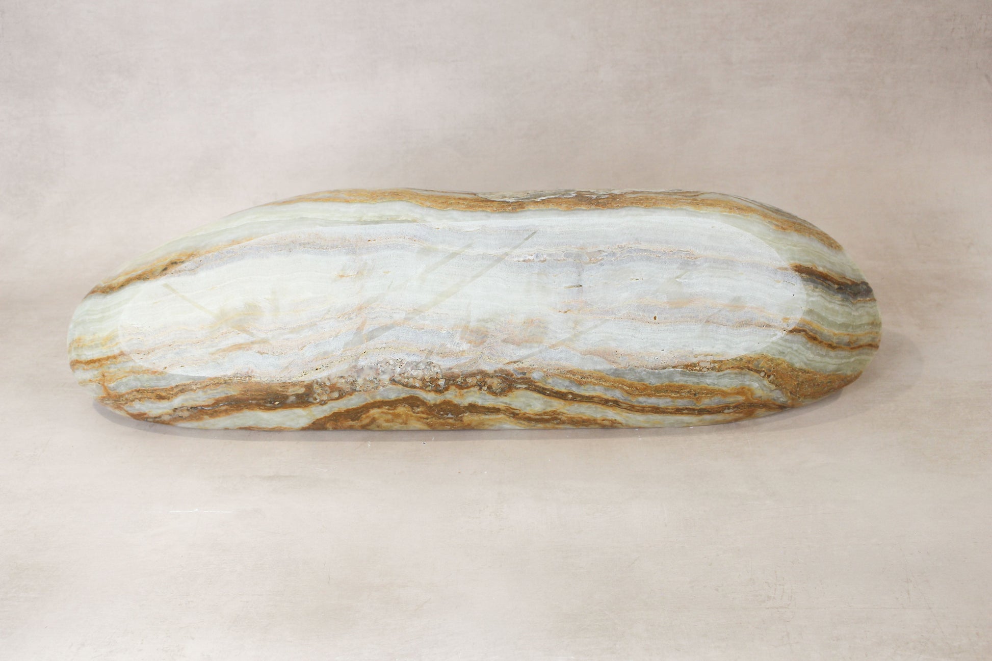 Premium Onyx Bowl Raw Edge POB 17