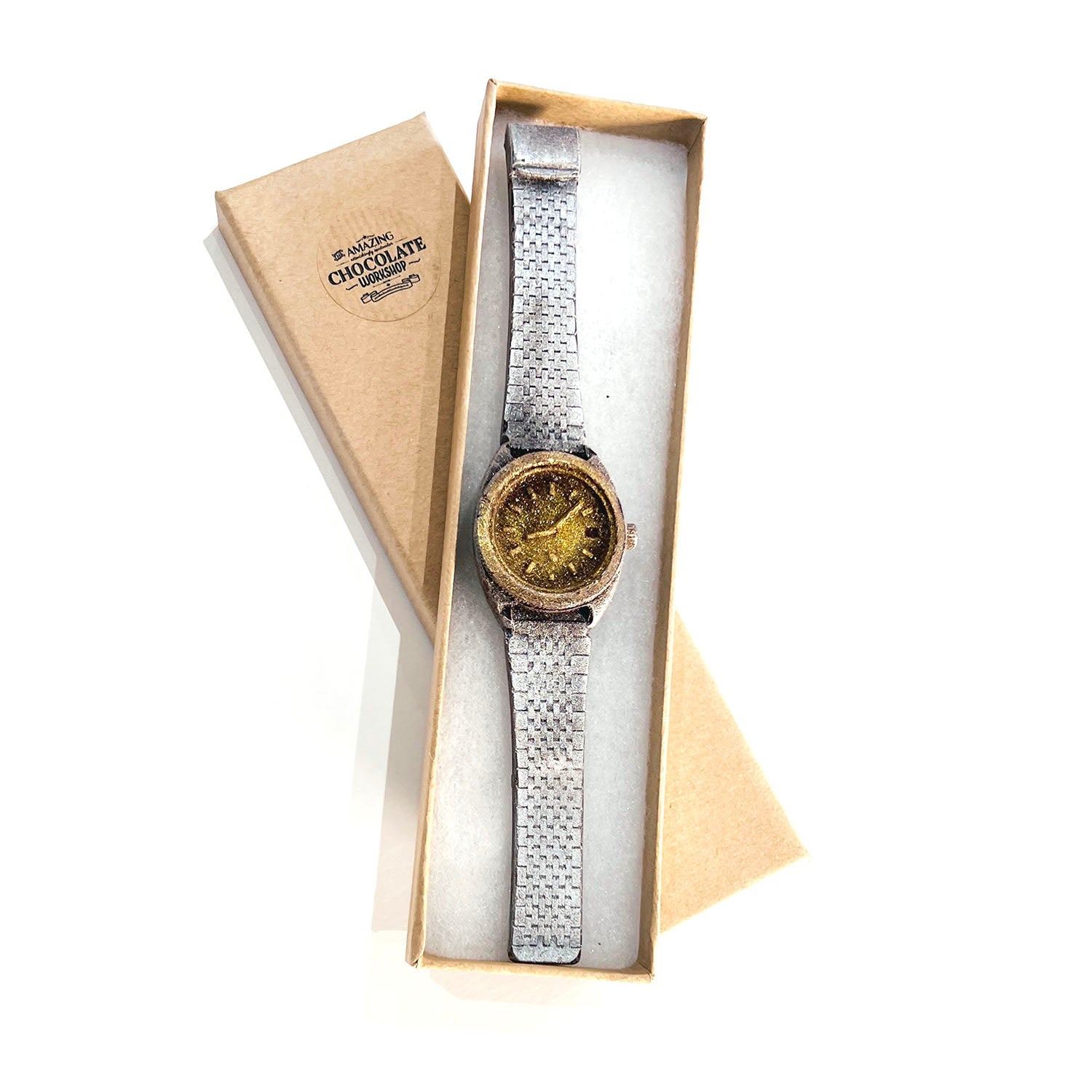 Chocolate Luxury Watch Full Size Handcrafted