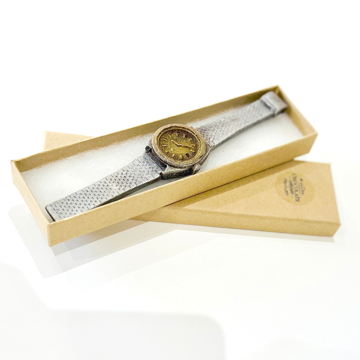 Chocolate Luxury Watch Full Size Handcrafted