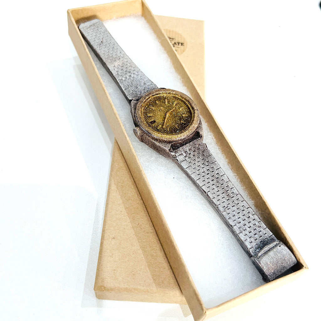 Chocolate Luxury Watch Full Size Handcrafted