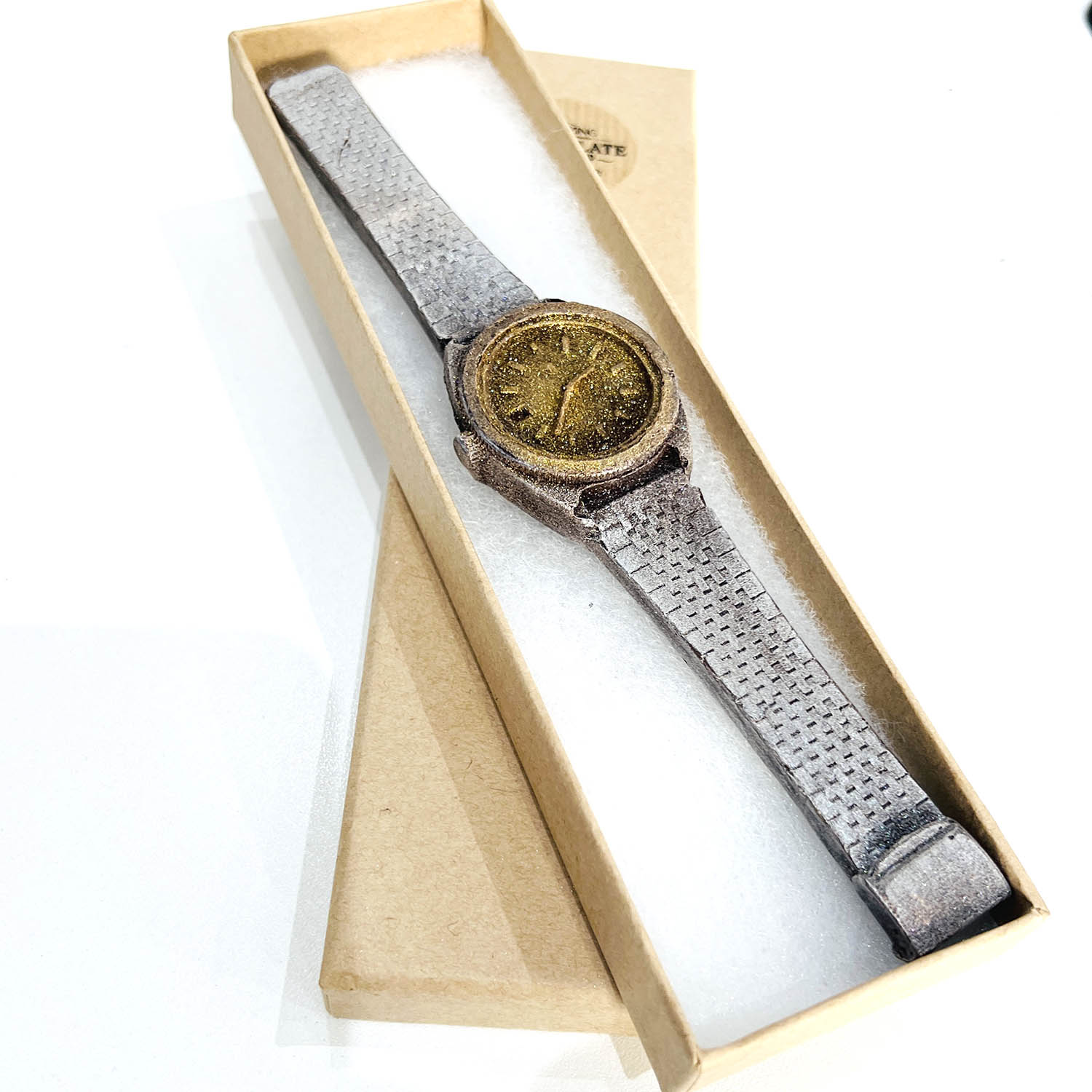 Chocolate Luxury Watch Full Size Handcrafted