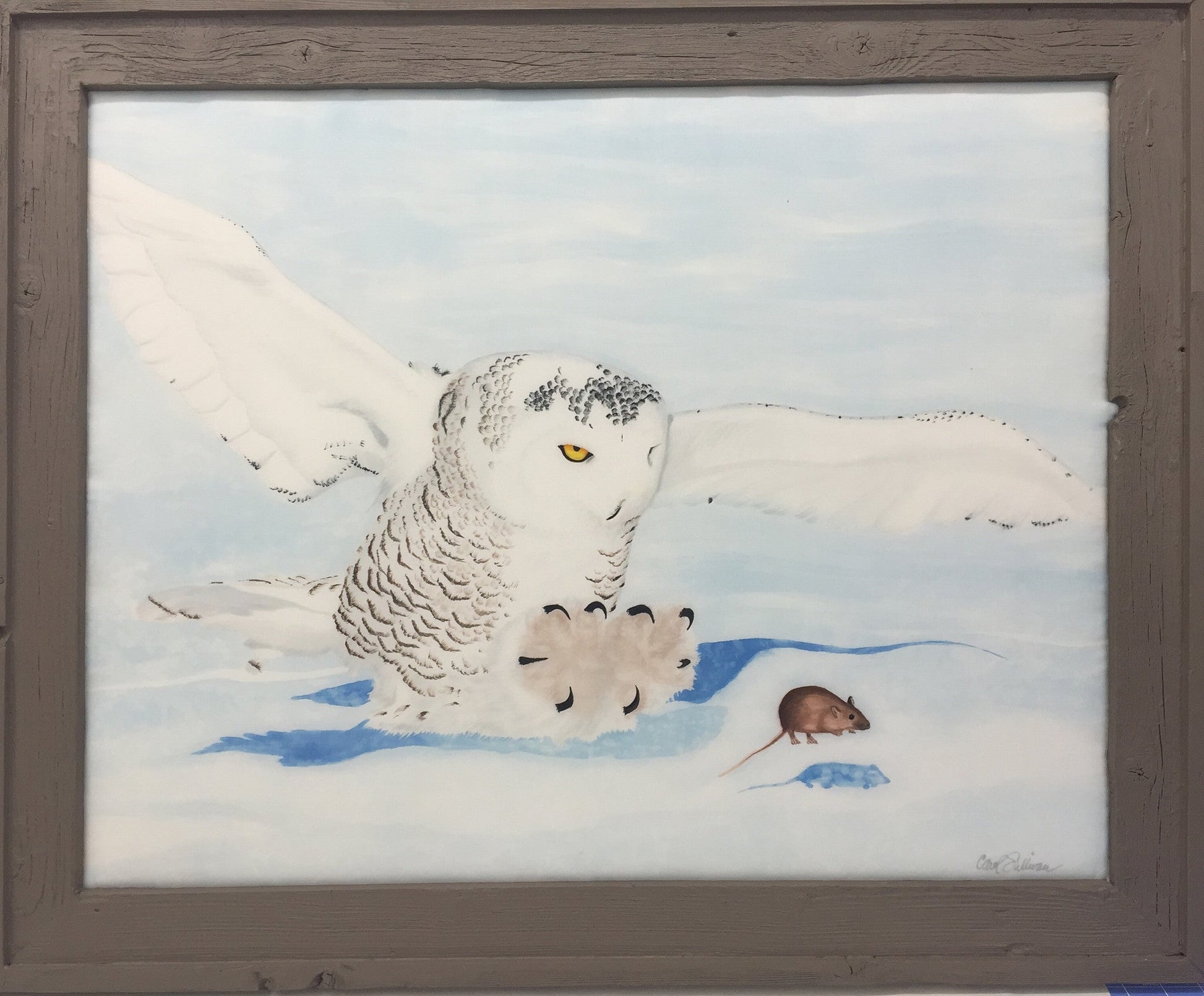 "Nature's Way" - Painting on Silk - $800