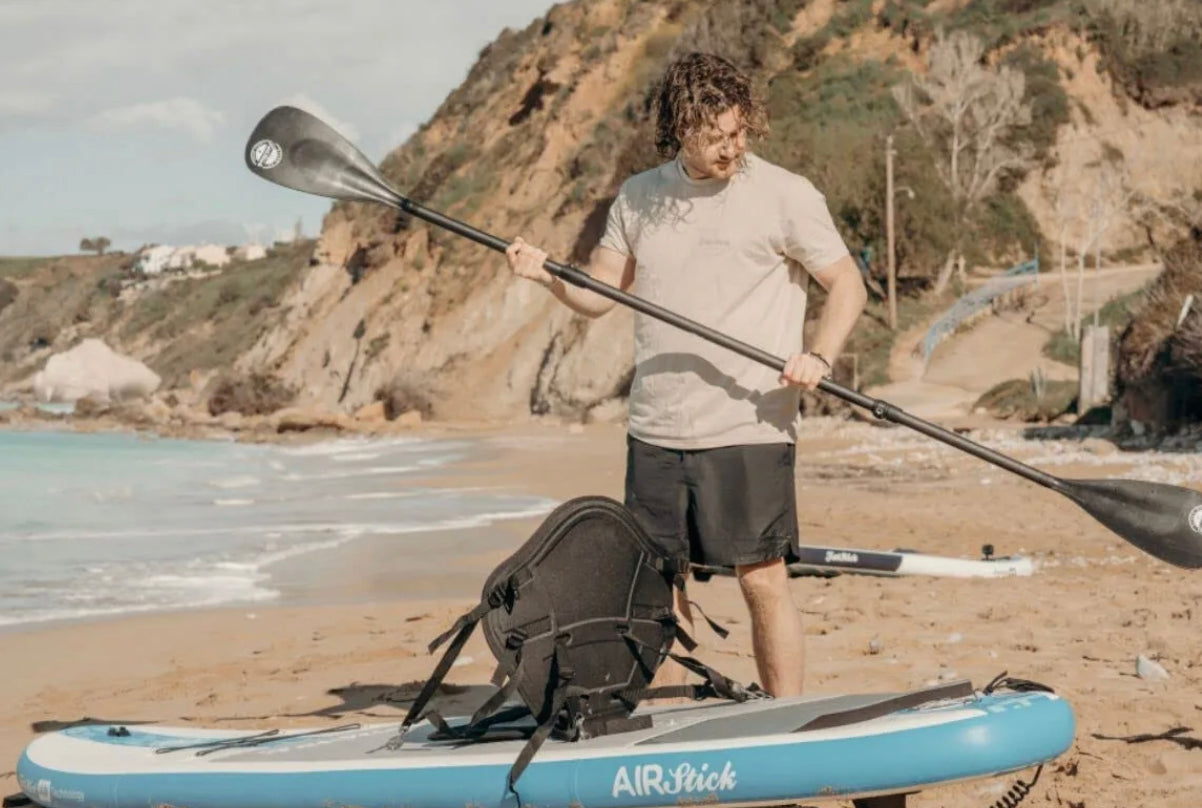 4 Piece Carbon Shaft Paddle for SUP and Kayak