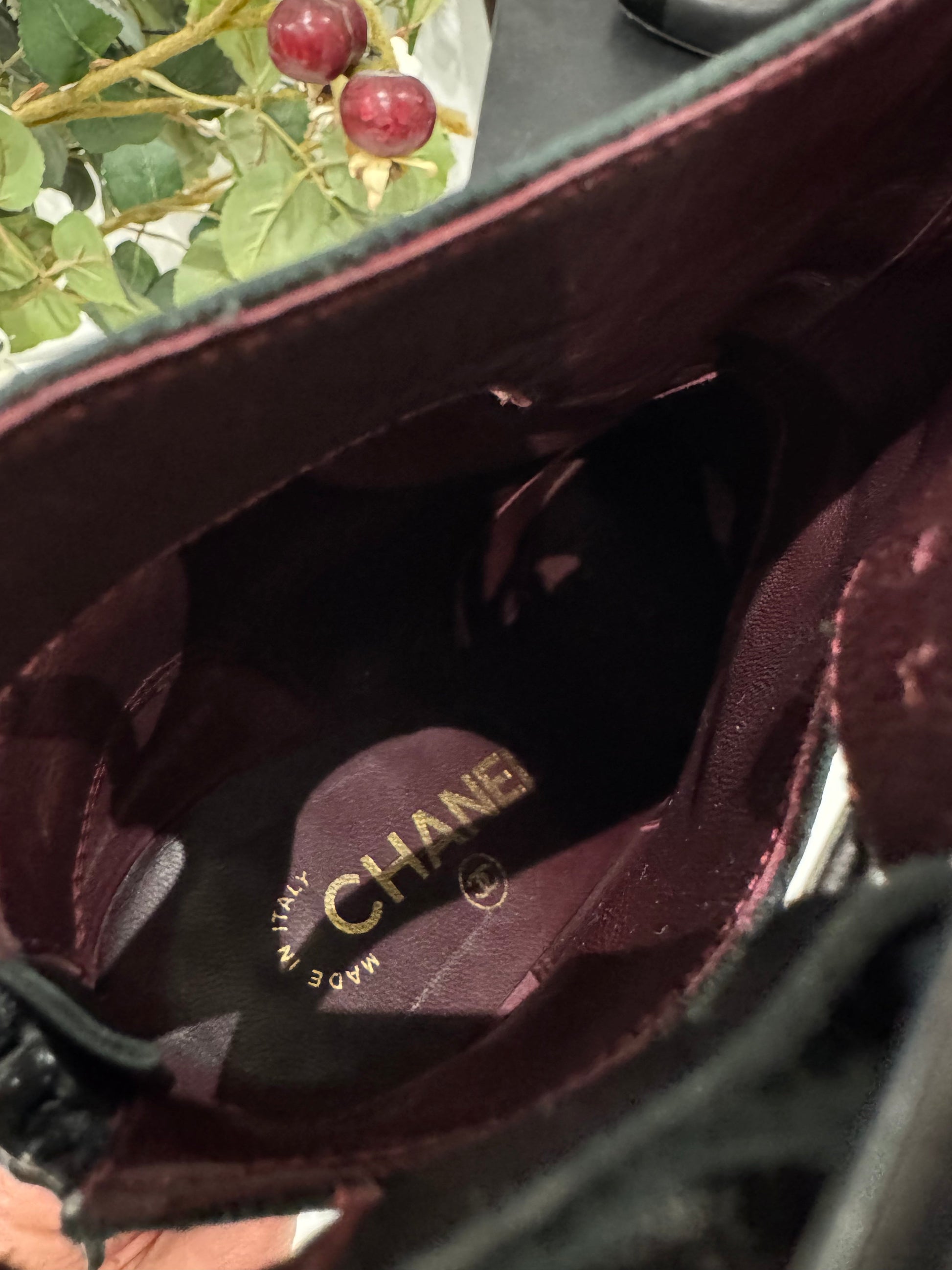 Quilted Ankle Boots with Iconic Toe Cap