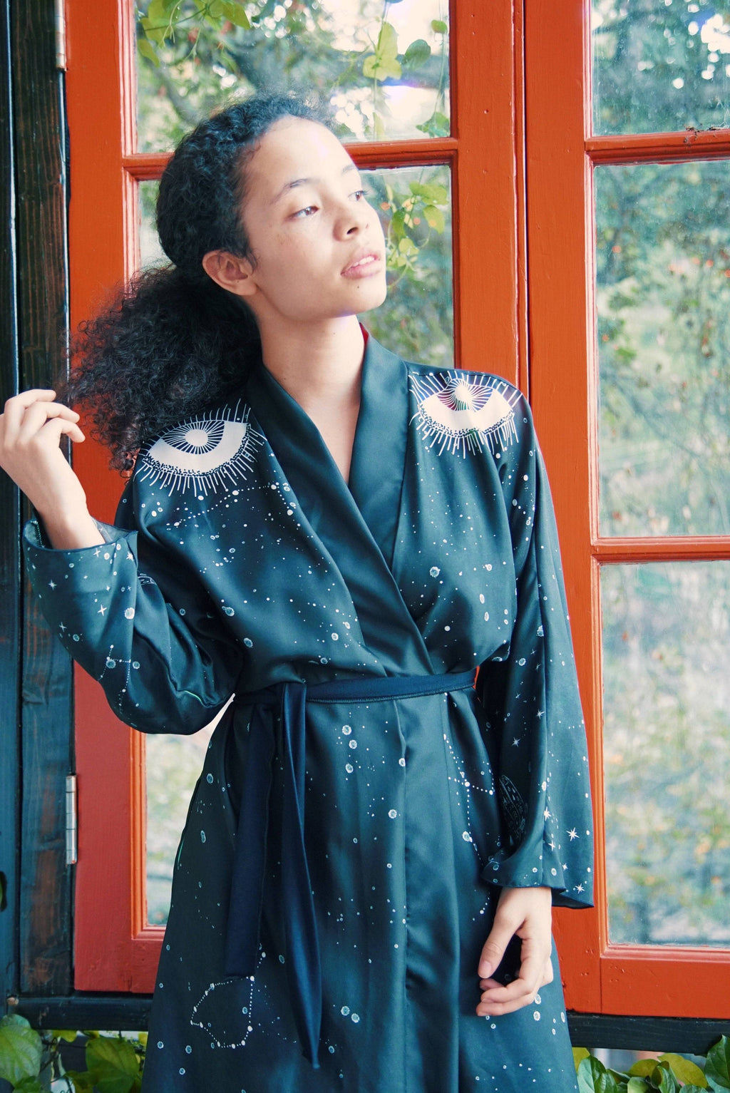 Royal Silk Kimono Robe