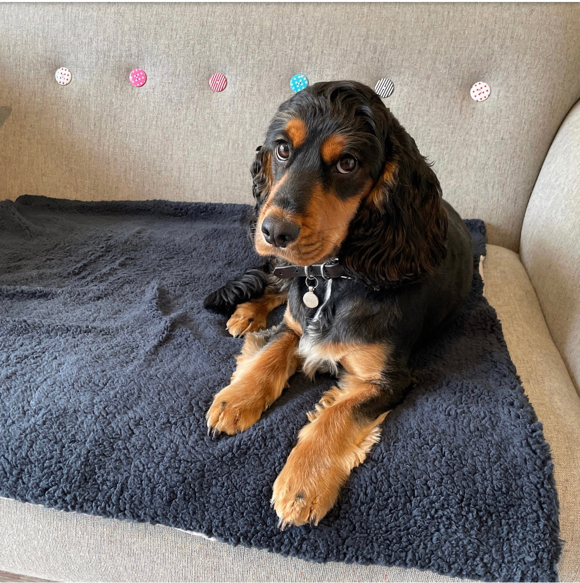 Super Soft Sherpa Fleece Dog Blanket