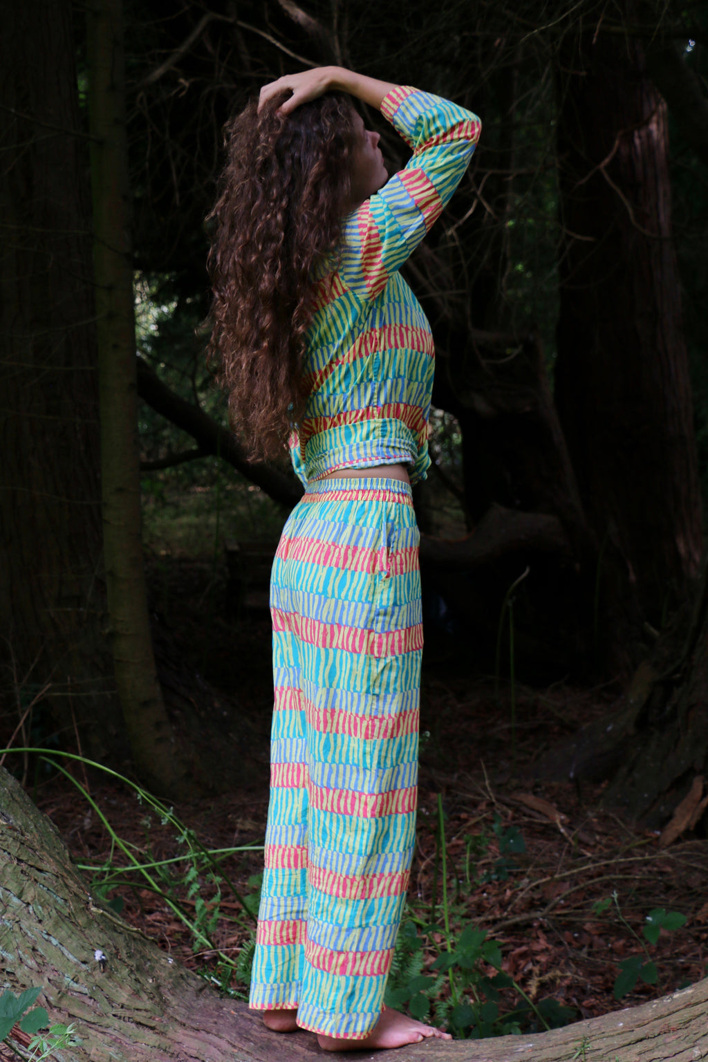 Can Noodle Green Organic Cotton Pyjama Set