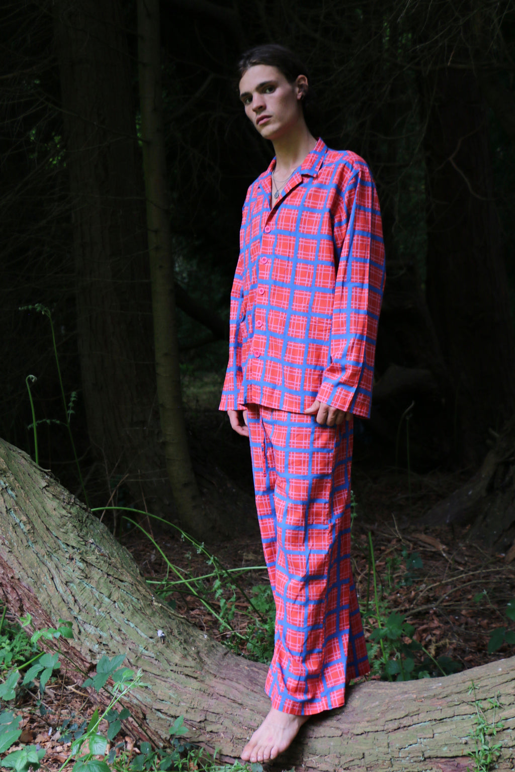 Can Vibe Jumbo Pyjamas in Red