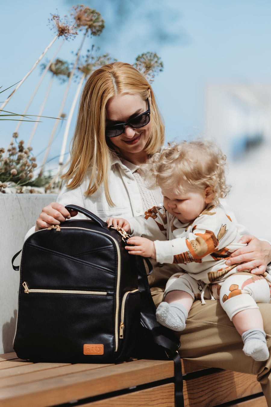 Espresso Diaper Bag – Stylish, Durable & Organized for Parents by Ally Scandic at www.brixbailey.com