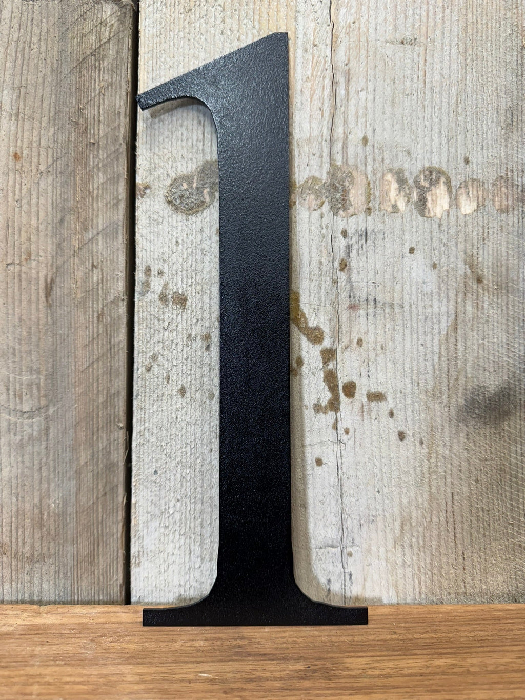 Rustic 5" or 12" Black Metal Classic Letters For  The Home And Garden