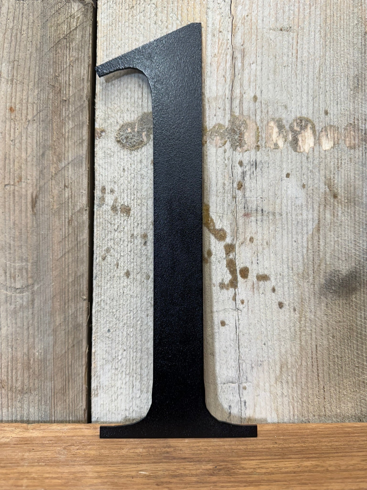 Rustic 5" or 12" Black Metal Classic Letters For  The Home And Garden