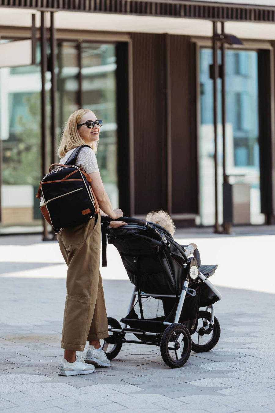 Black Coffee Diaper Bag – Stylish, Eco-Friendly & Versatile by Ally Scandic at www.brixbailey.com