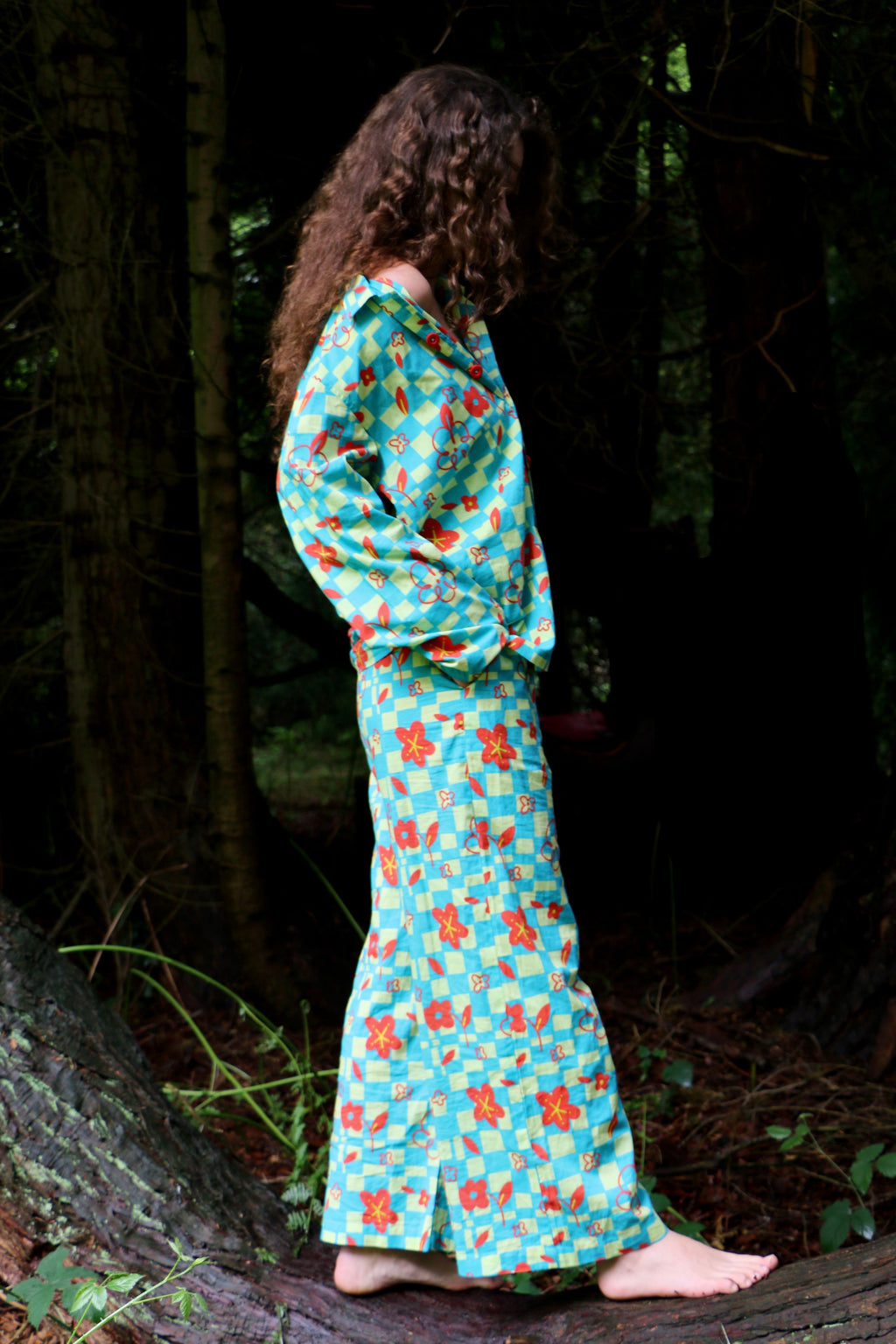 Blue Can Chess Jumbo Pyjamas