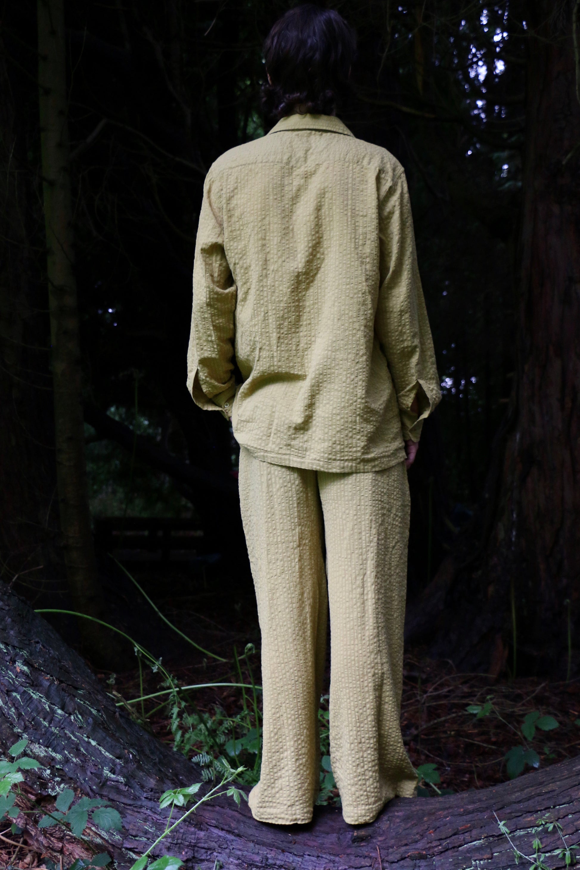 Can Calm Oversized Pyjamas in Mustard