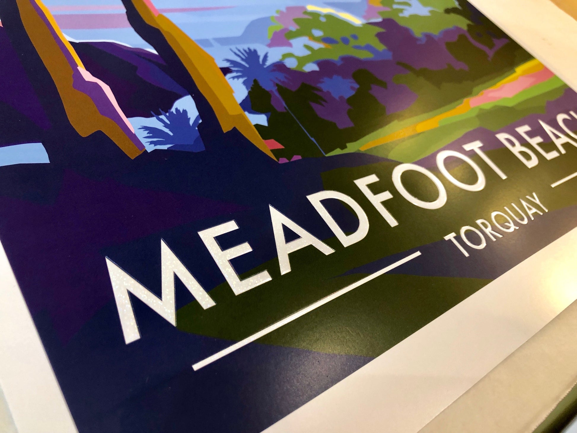 Meadfoot Beach, Torquay - Limited Edition A2