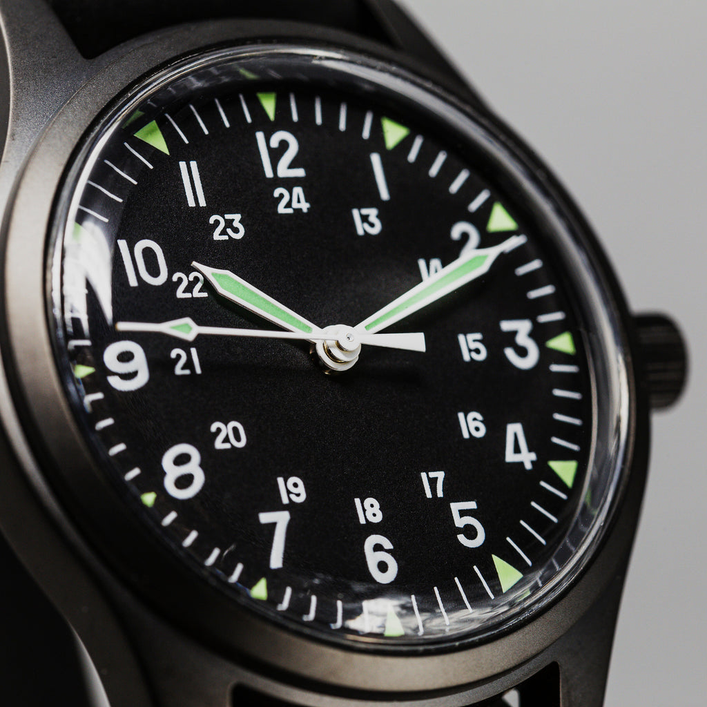 Terrain Black Cat.4 Field Watch 38mm Limited Edition