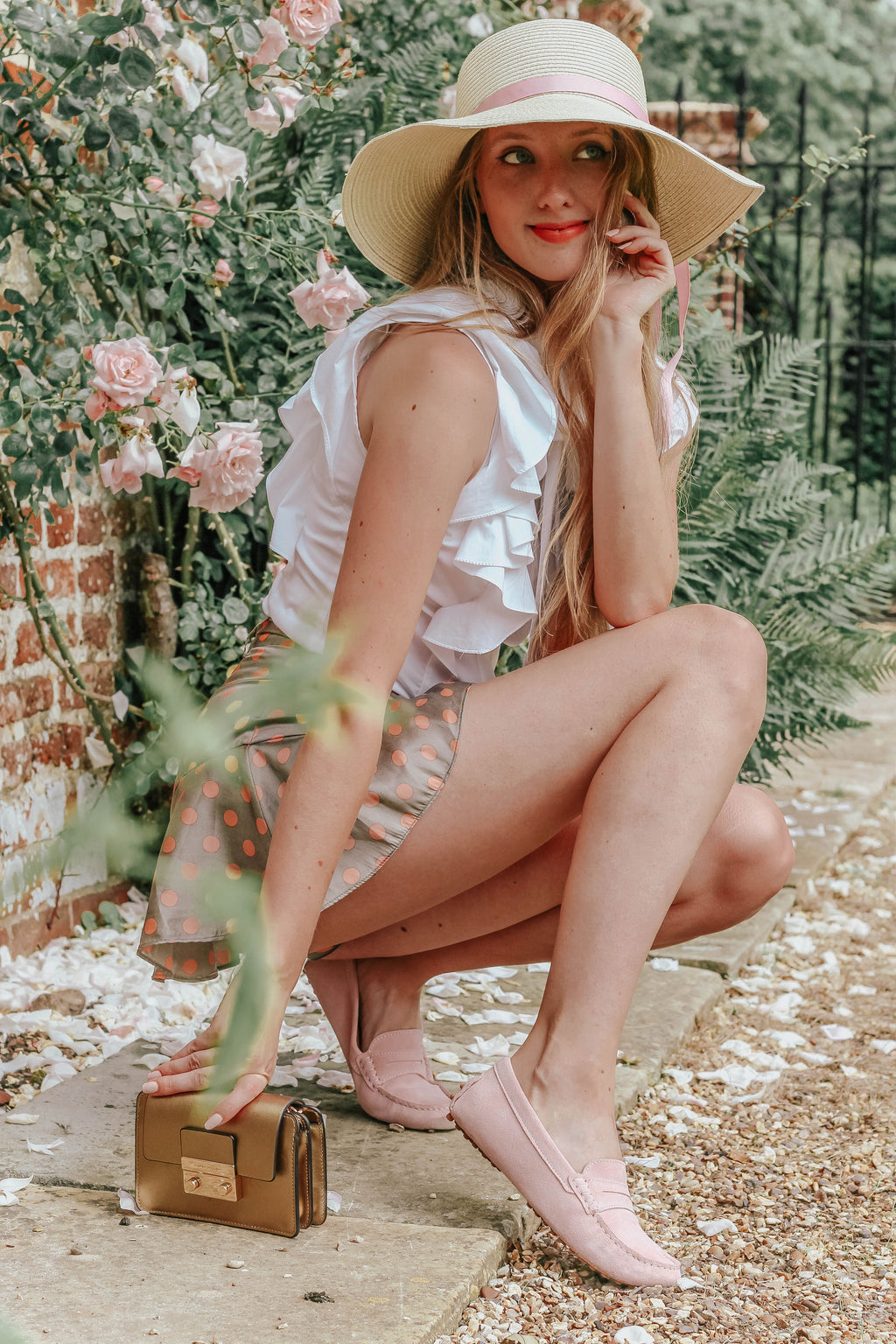 Women's Ice Pink Suede Penny Loafers