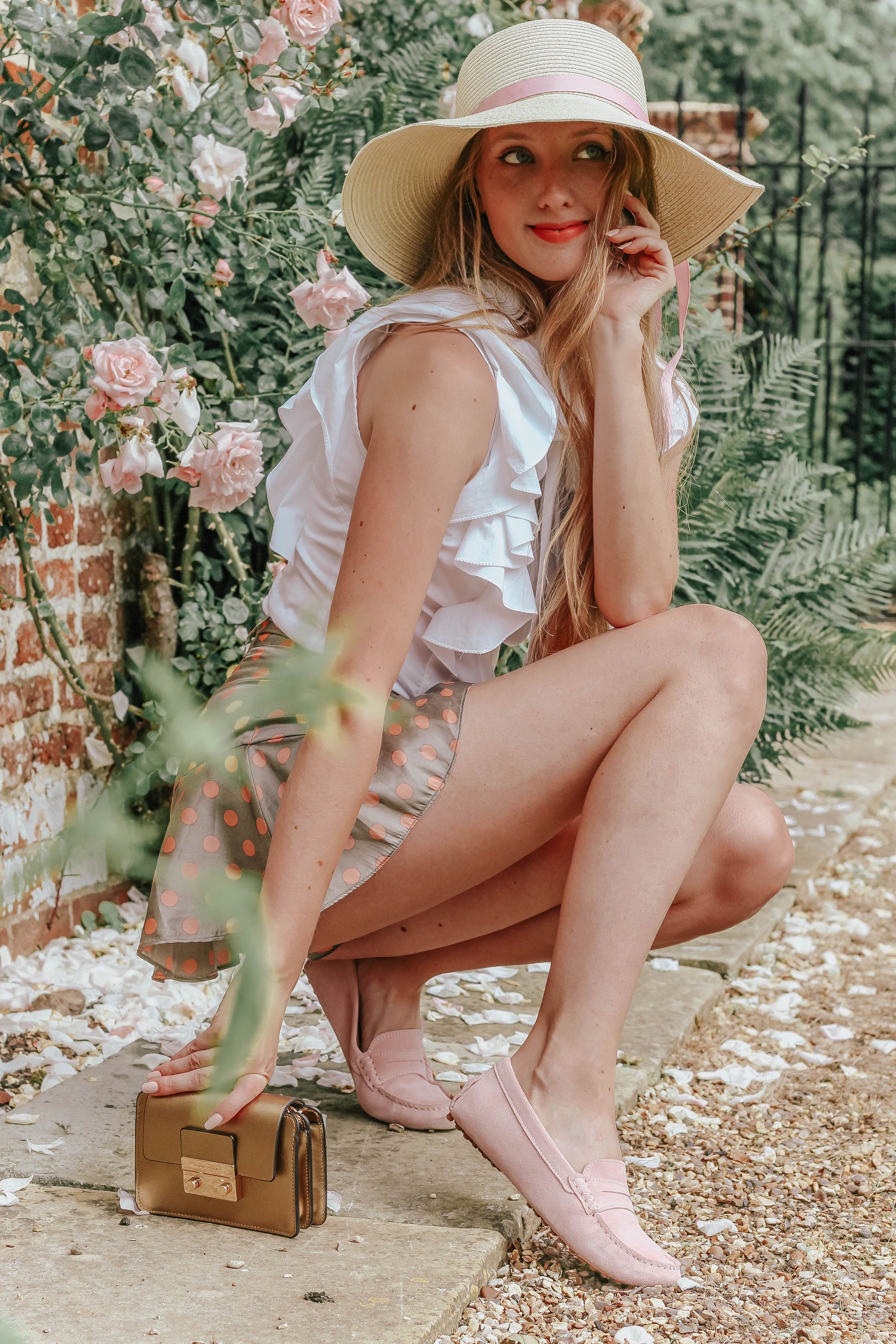 Women's Ice Pink Suede Penny Loafers