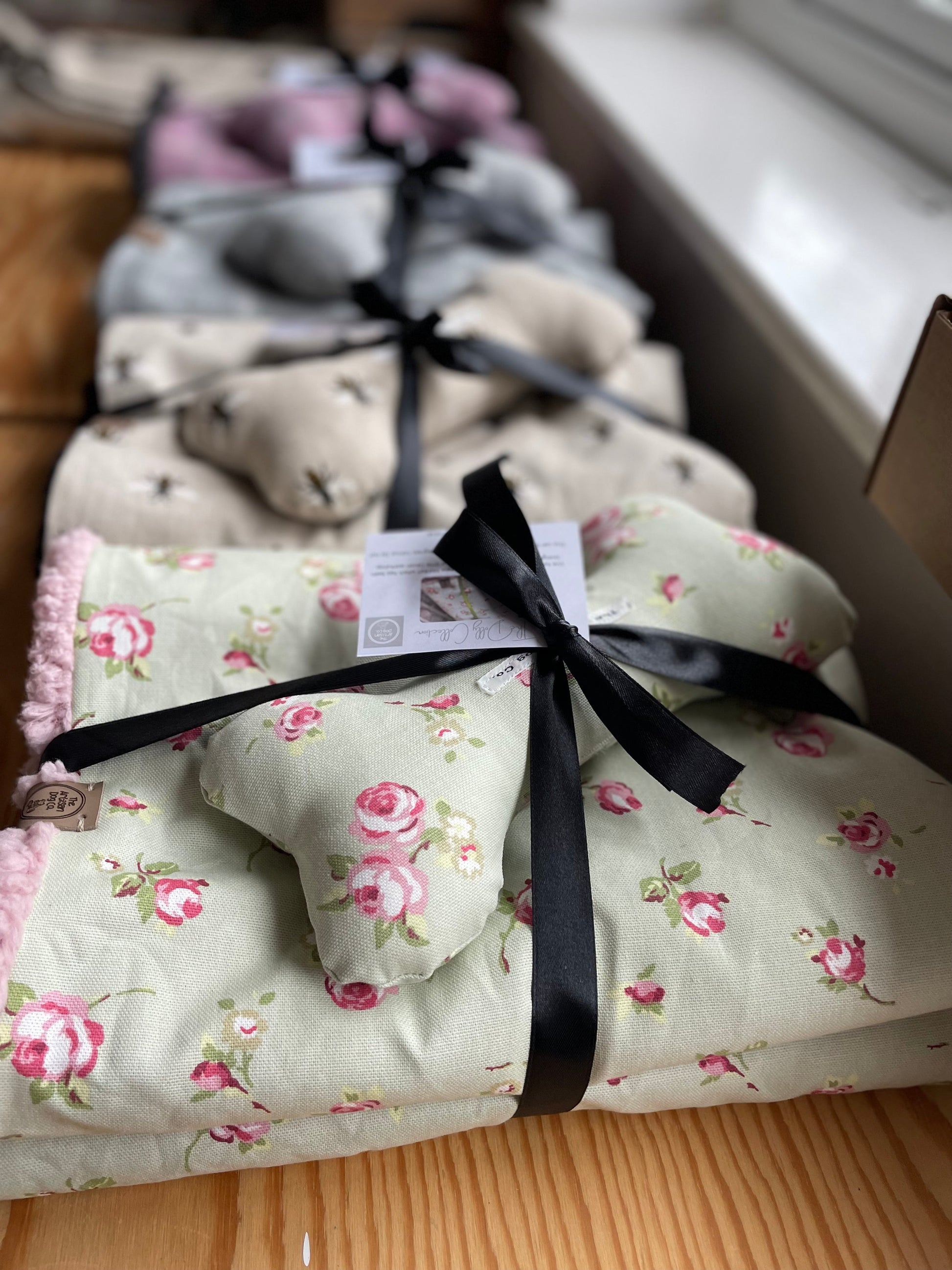 Luxury Handcrafted Dog Blanket in Floral