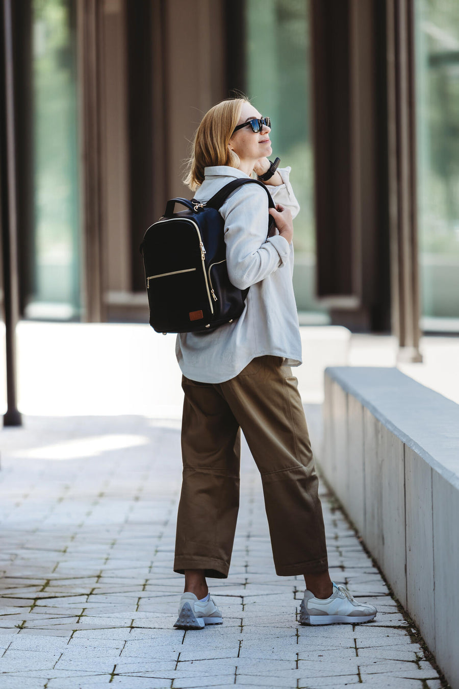 Stylish Espresso Diaper Bag – Travel-Friendly & Organized by Ally Scandic at www.brixbailey.com