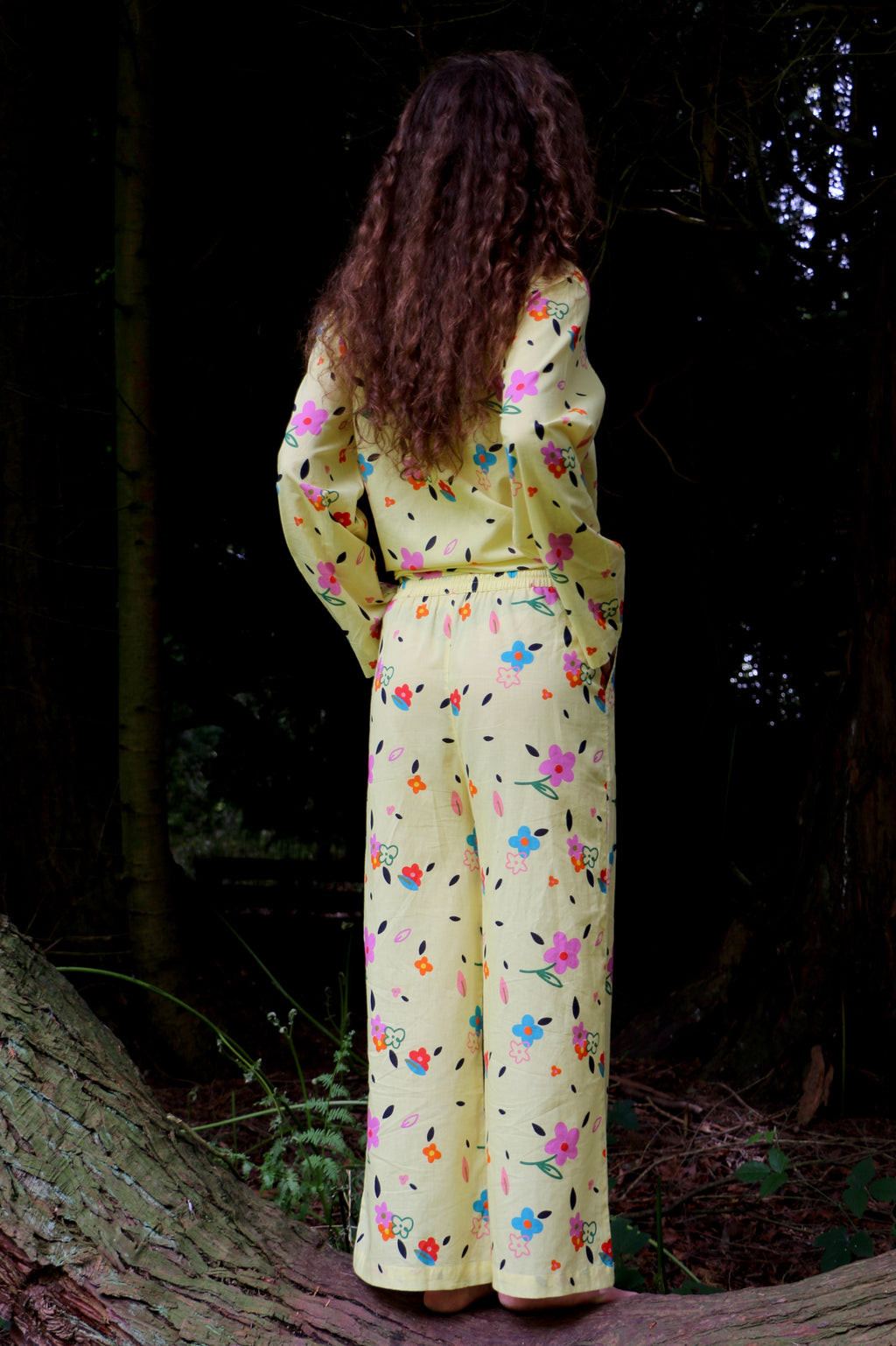 Yellow Can Confetti Pyjama Set