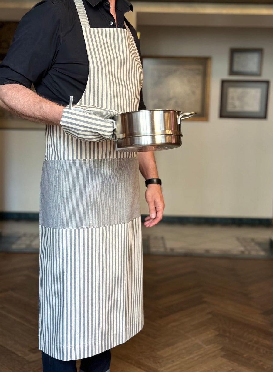 Nord Unisex Apron – Scandinavian Style with Eco-Friendly Fabric by Hortensias Home at www.brixbailey.com