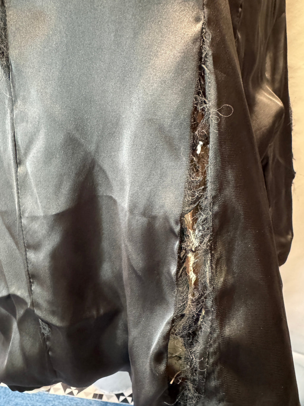 Beige Double Breasted Trench Coat Size M