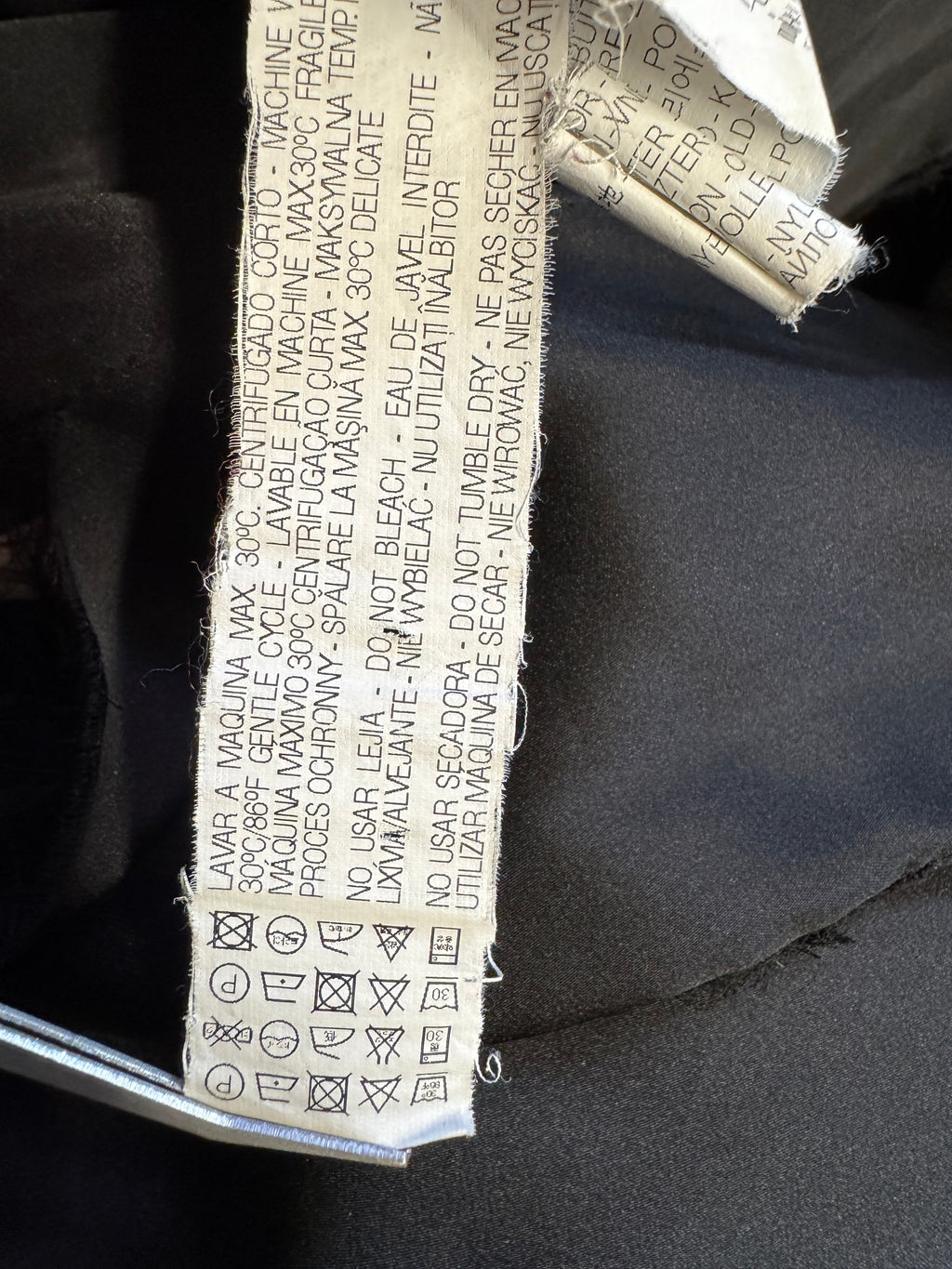 Beige Double Breasted Trench Coat Size M