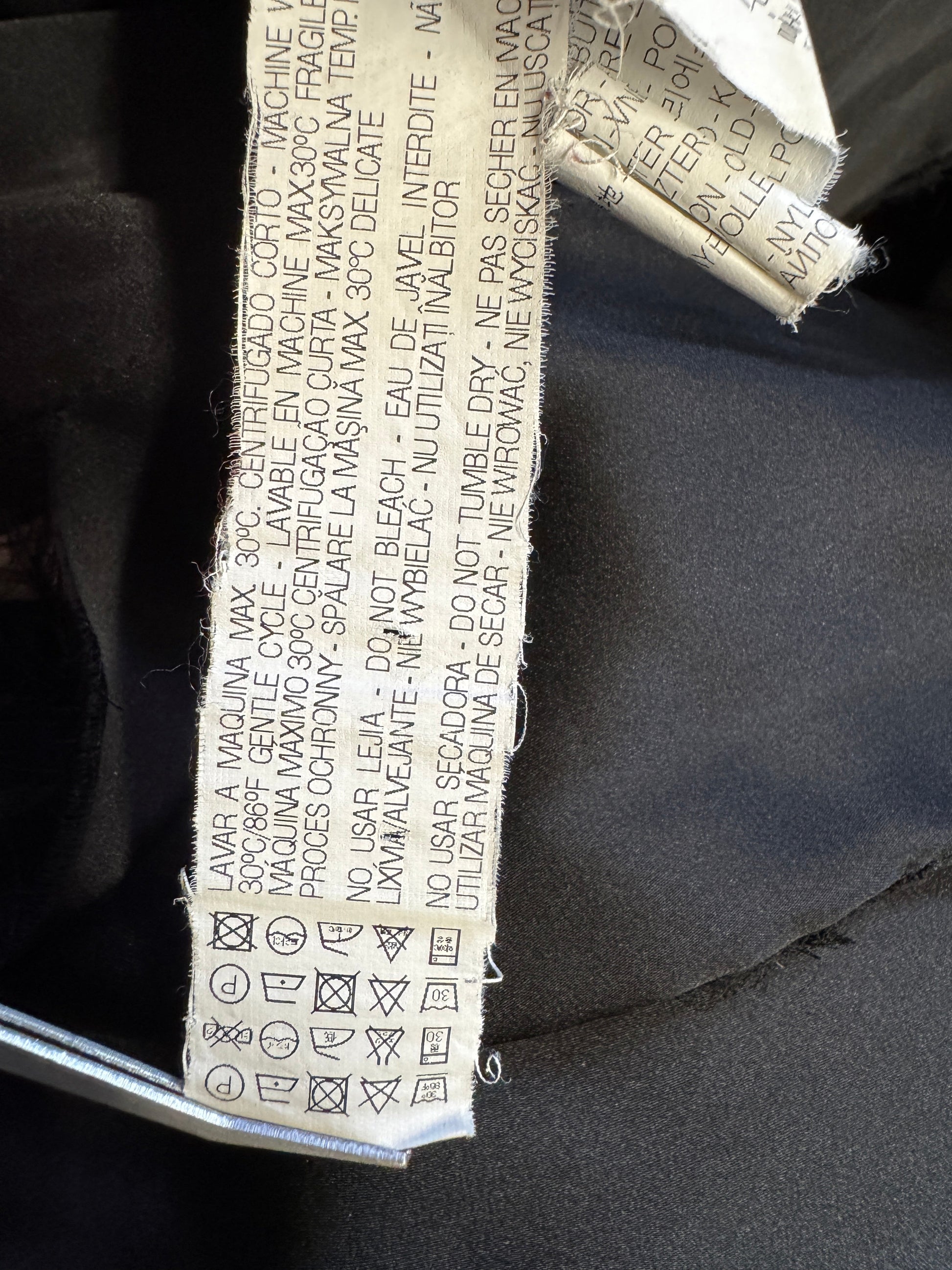 Beige Double Breasted Trench Coat Size M