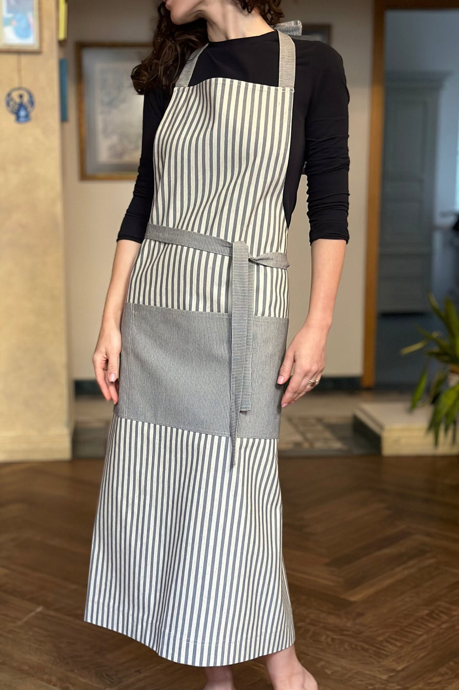 Scandinavian Style Unisex Apron – Durable & Eco-Friendly by Hortensias Home at www.brixbailey.com