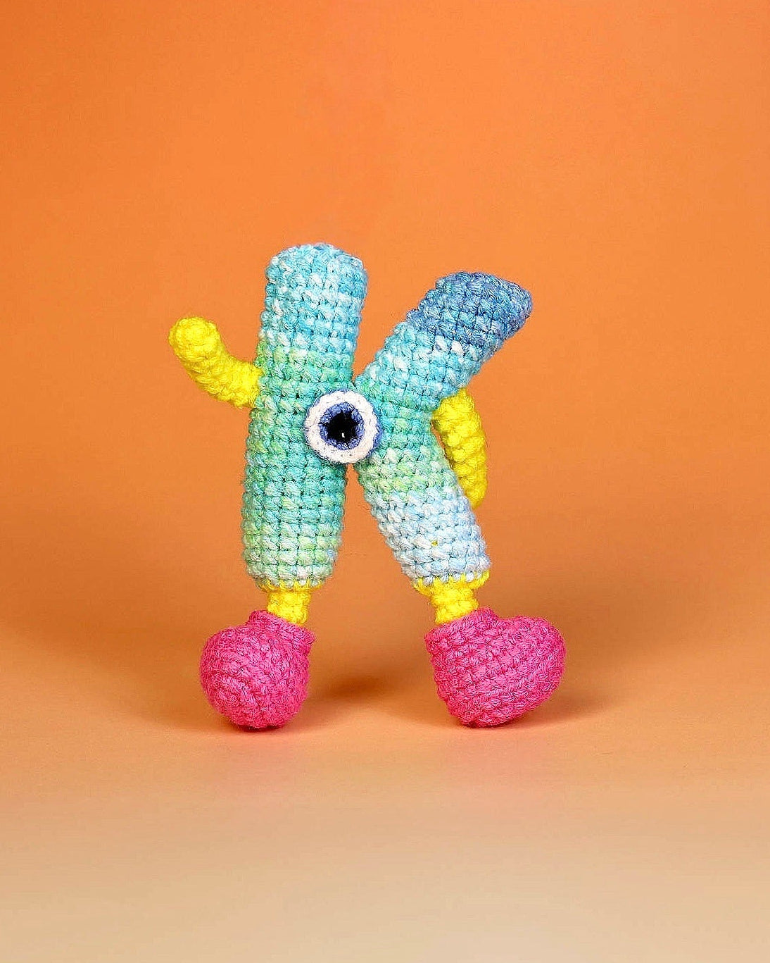 Letters Handcrafted Crochet Alphabet Friends - from A to Z - Perfect gift/ Name initials