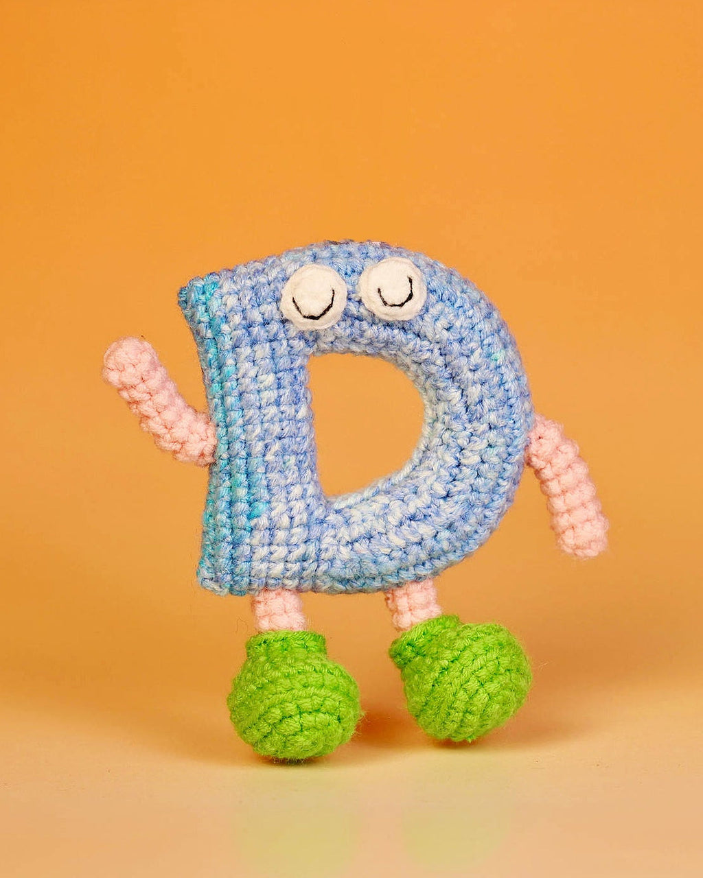 Letters Handcrafted Crochet Alphabet Friends - from A to Z - Perfect gift/ Name initials