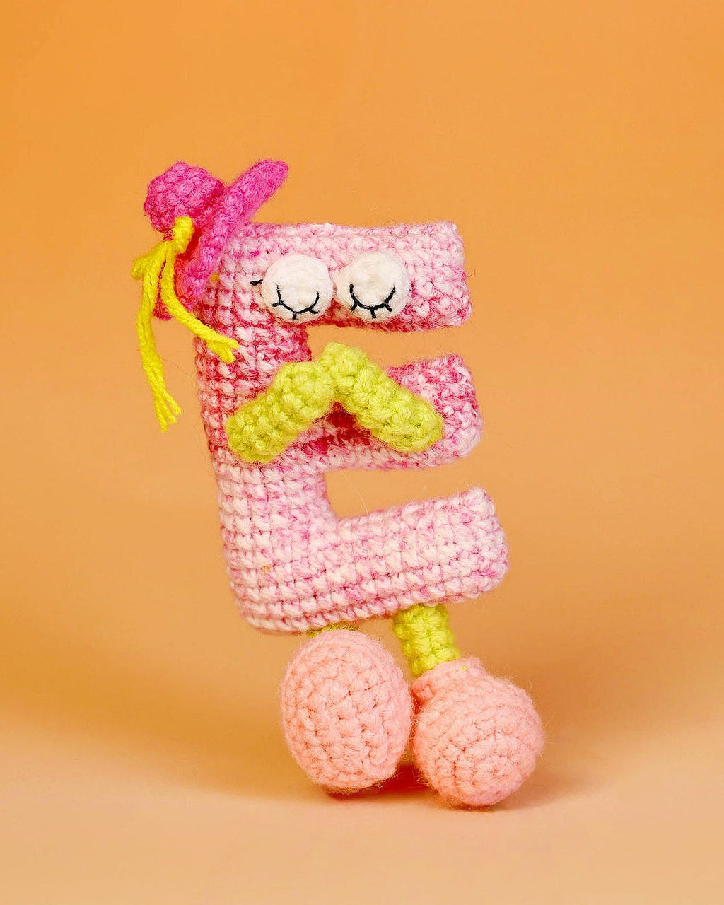 Letters Handcrafted Crochet Alphabet Friends - from A to Z - Perfect gift/ Name initials