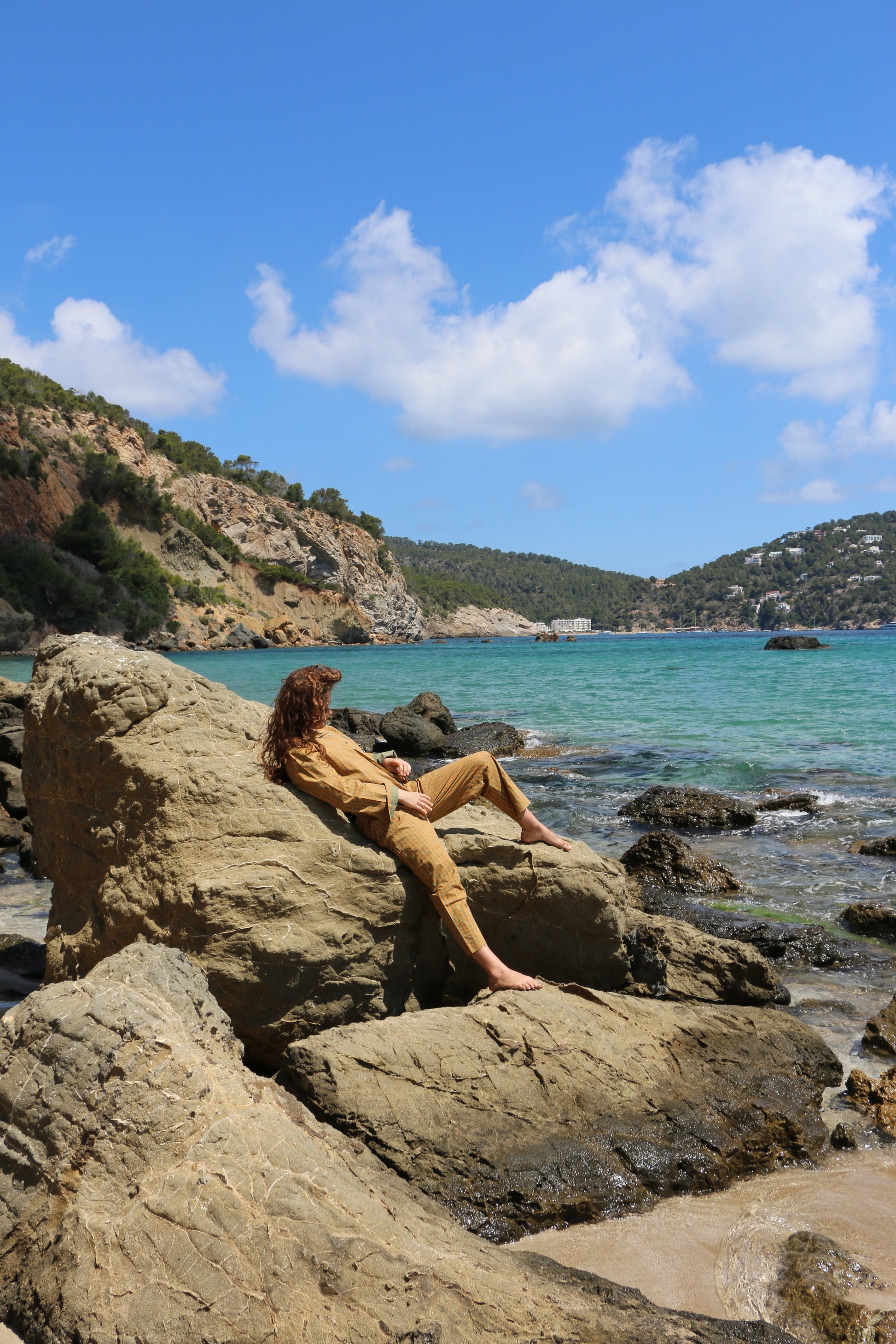 Unisex Zen Brown Organic Cotton Pyjama Set