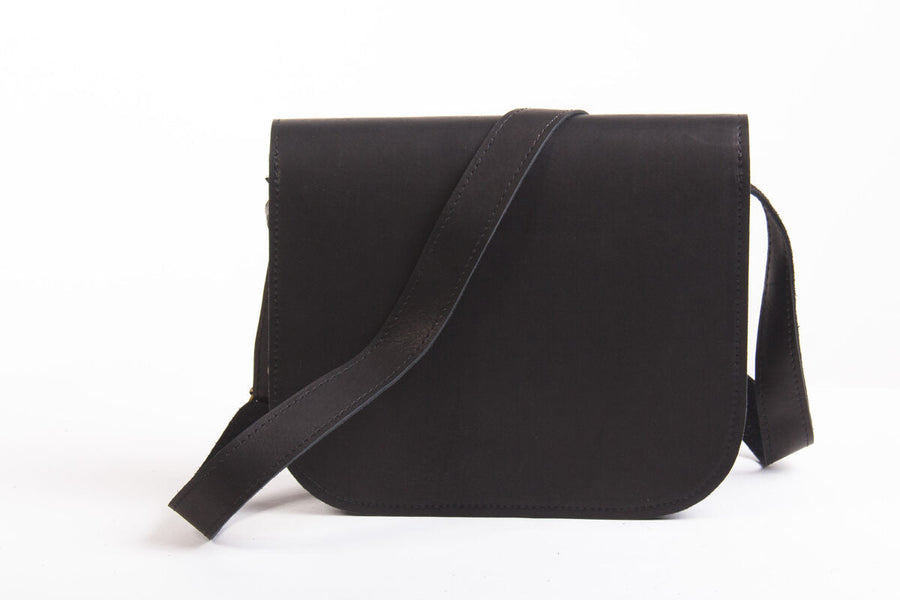 Classic Saddle Bag by Zelma Kraft – Timeless & Versatile Leather by Zelma Kraft at brixbailey.com