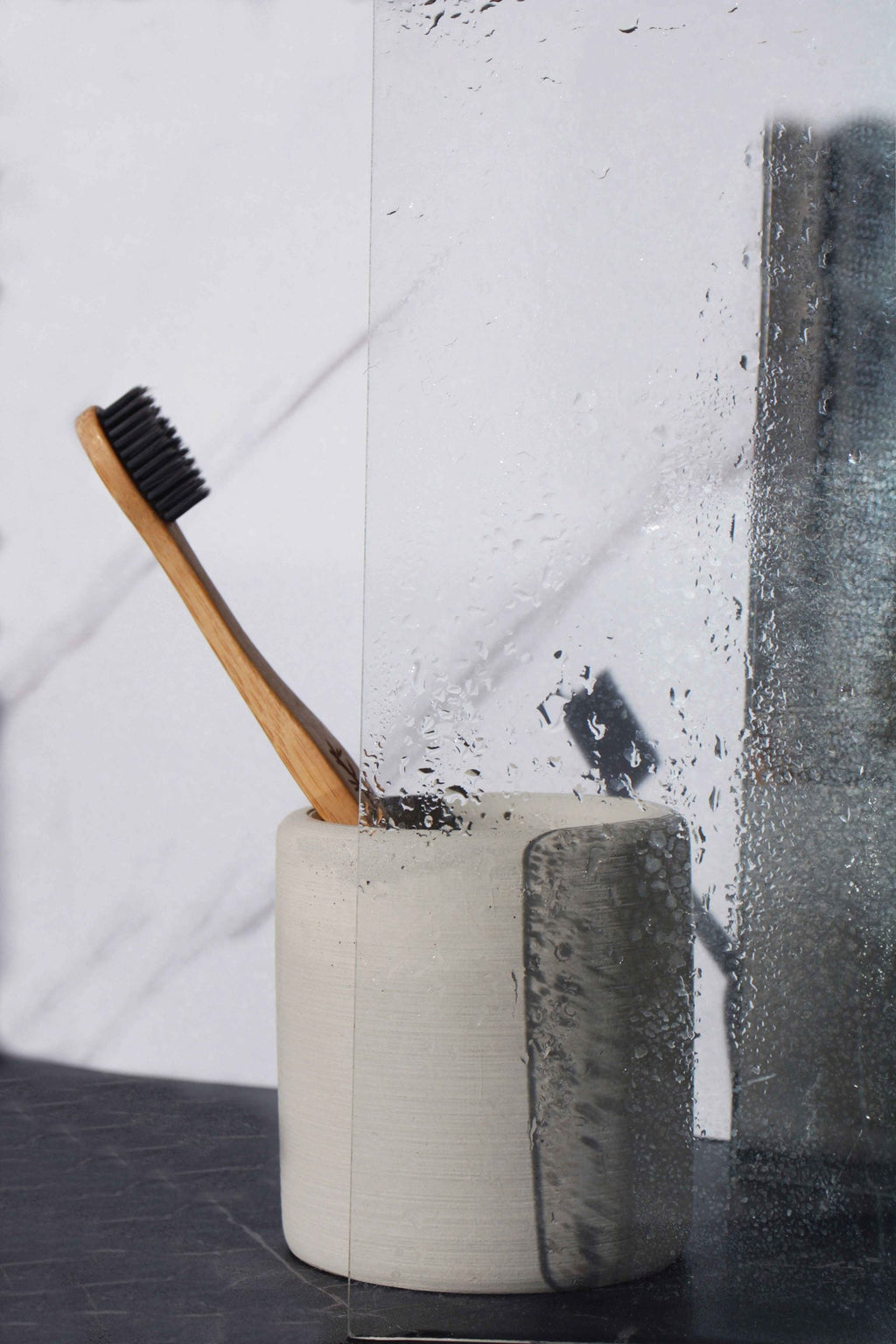 Concrete Toothbrush Holder